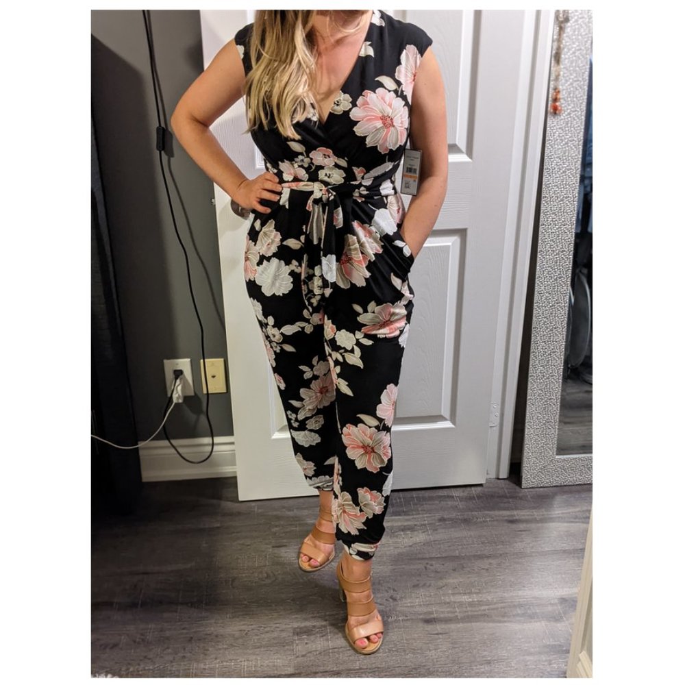 Floral Jumper, Size Small